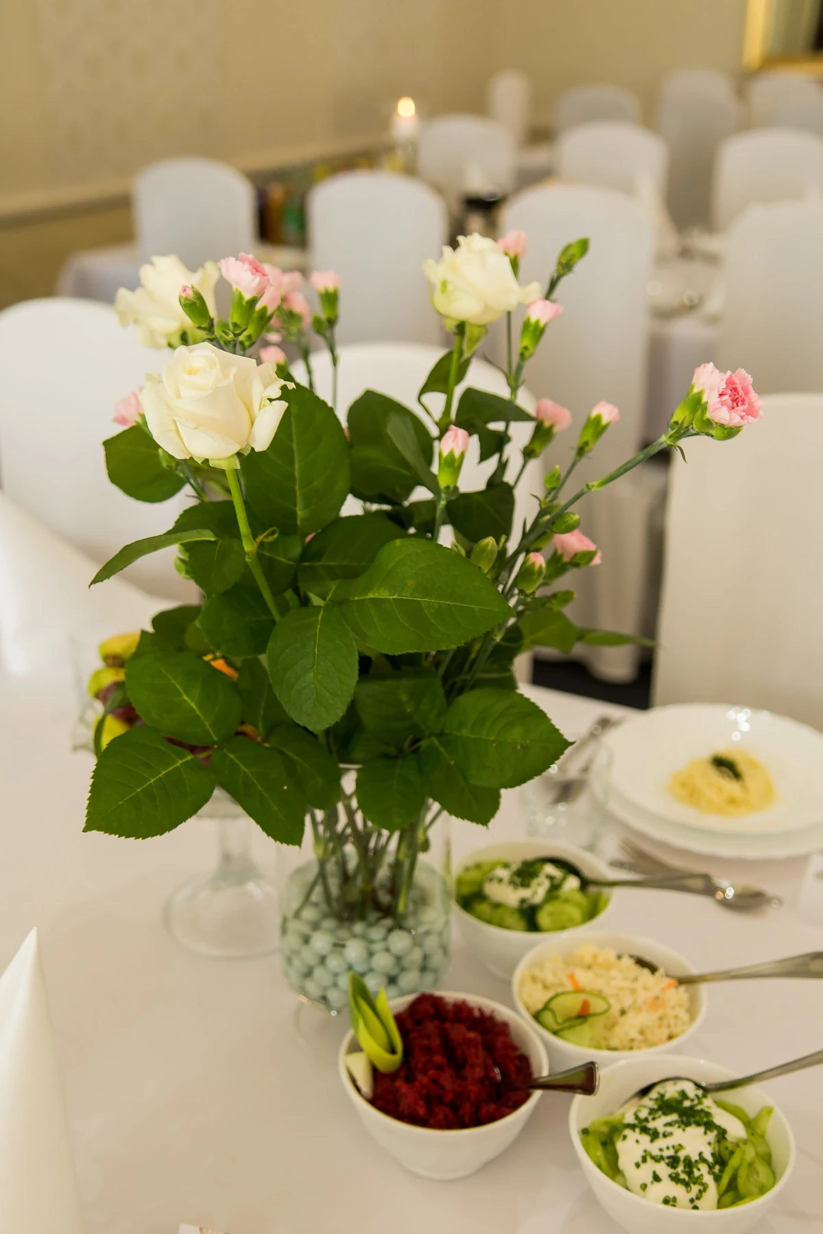 Ozdoby Kwiatowe na wesele w Domu w Szczepanowicach